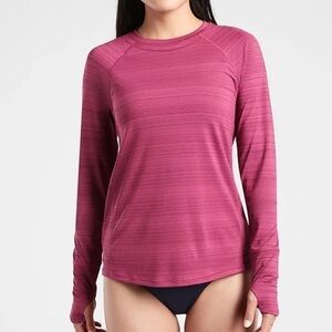 Athleta Sporty Long Sleeve Top Size XXS